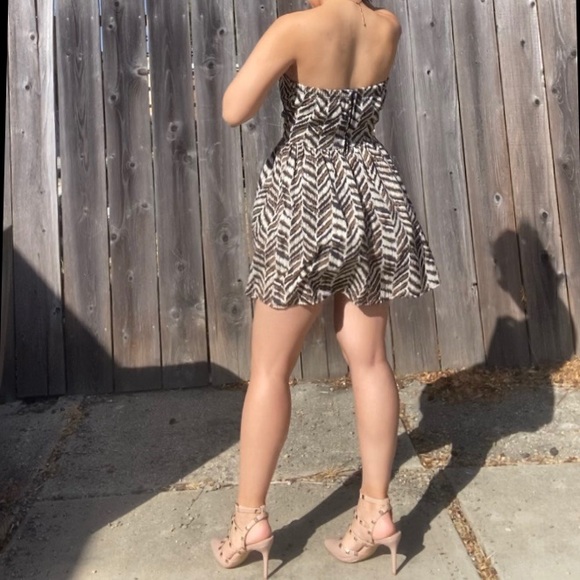 Animal/Tribal Print Windsor Minidress - Picture 5 of 11